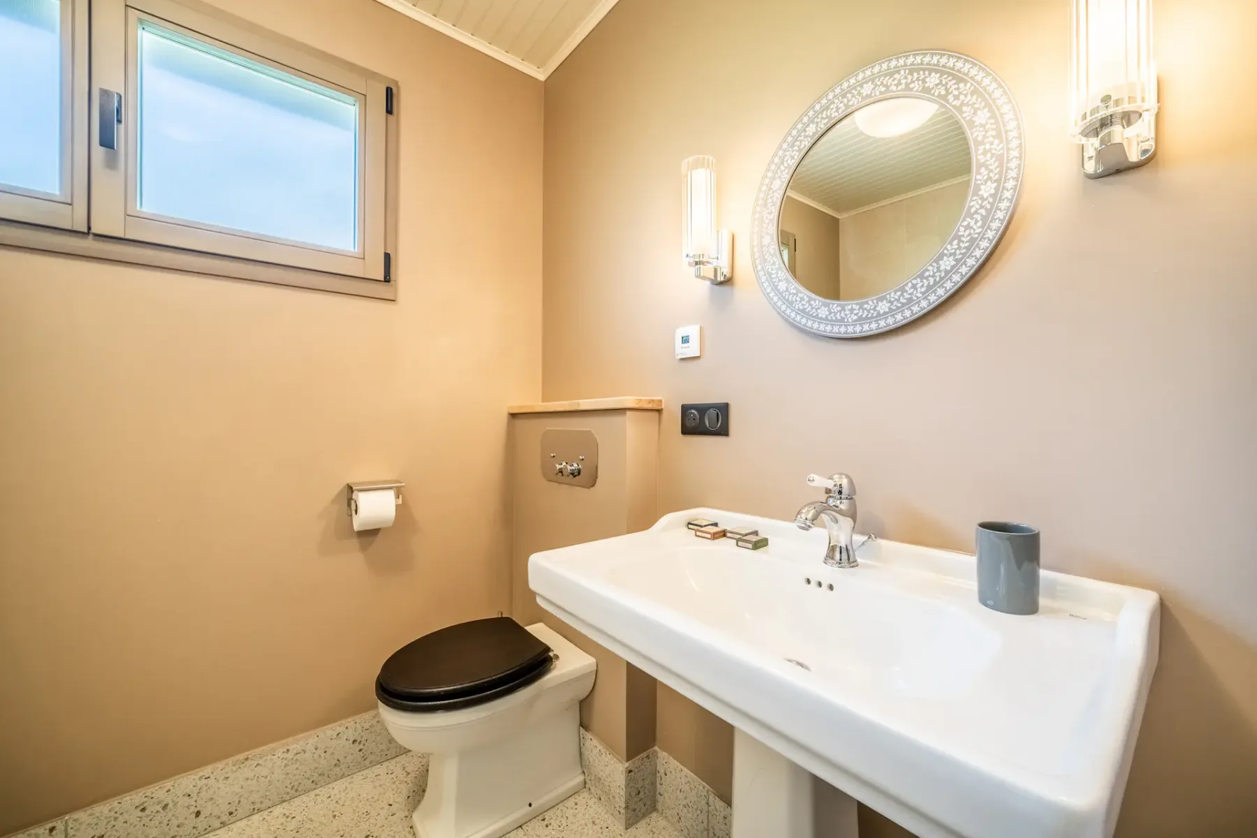 Baño del chalet La Rose en Clairiere, Morzine