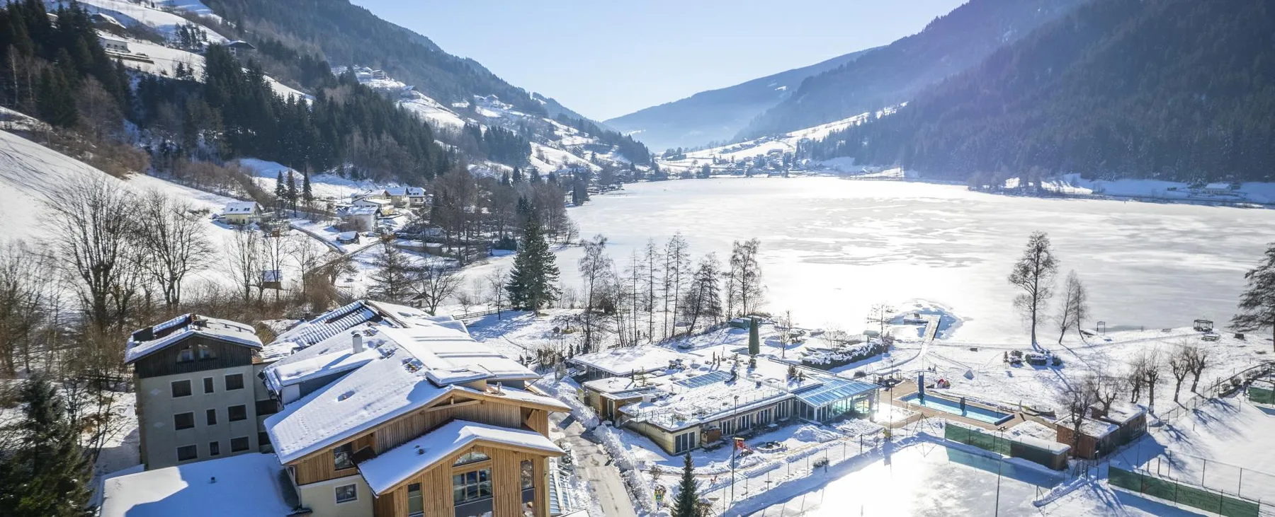 Brennseehof in winter