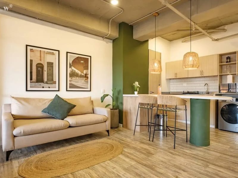 Roomy Loft in Laureles w/ Balcony