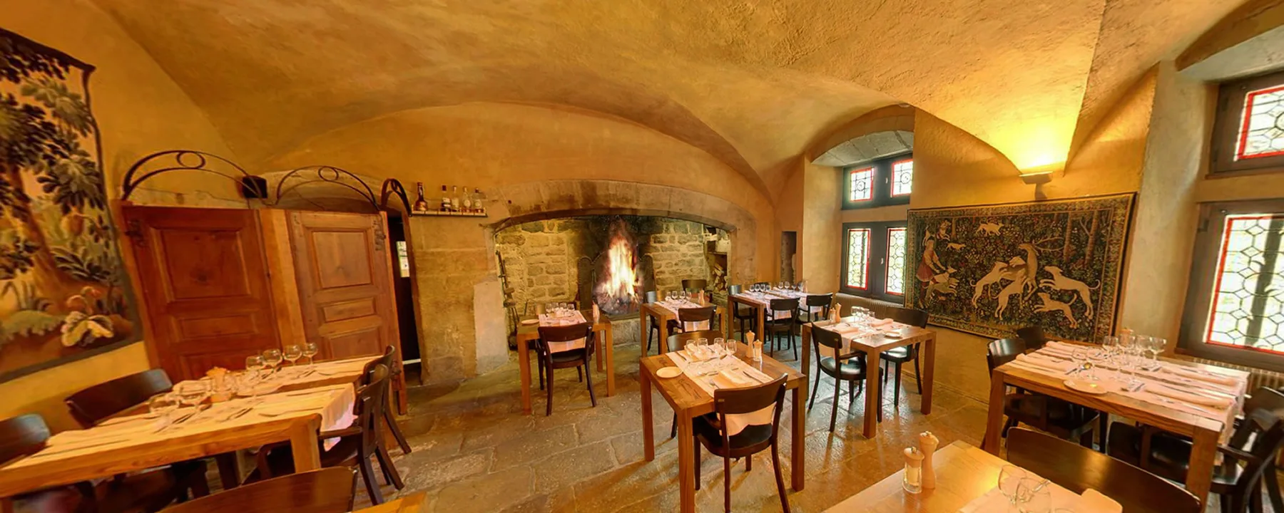 Restaurant at Auberge La Régordane