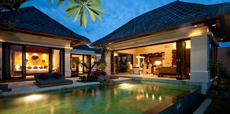 Two-bedroom pool villa