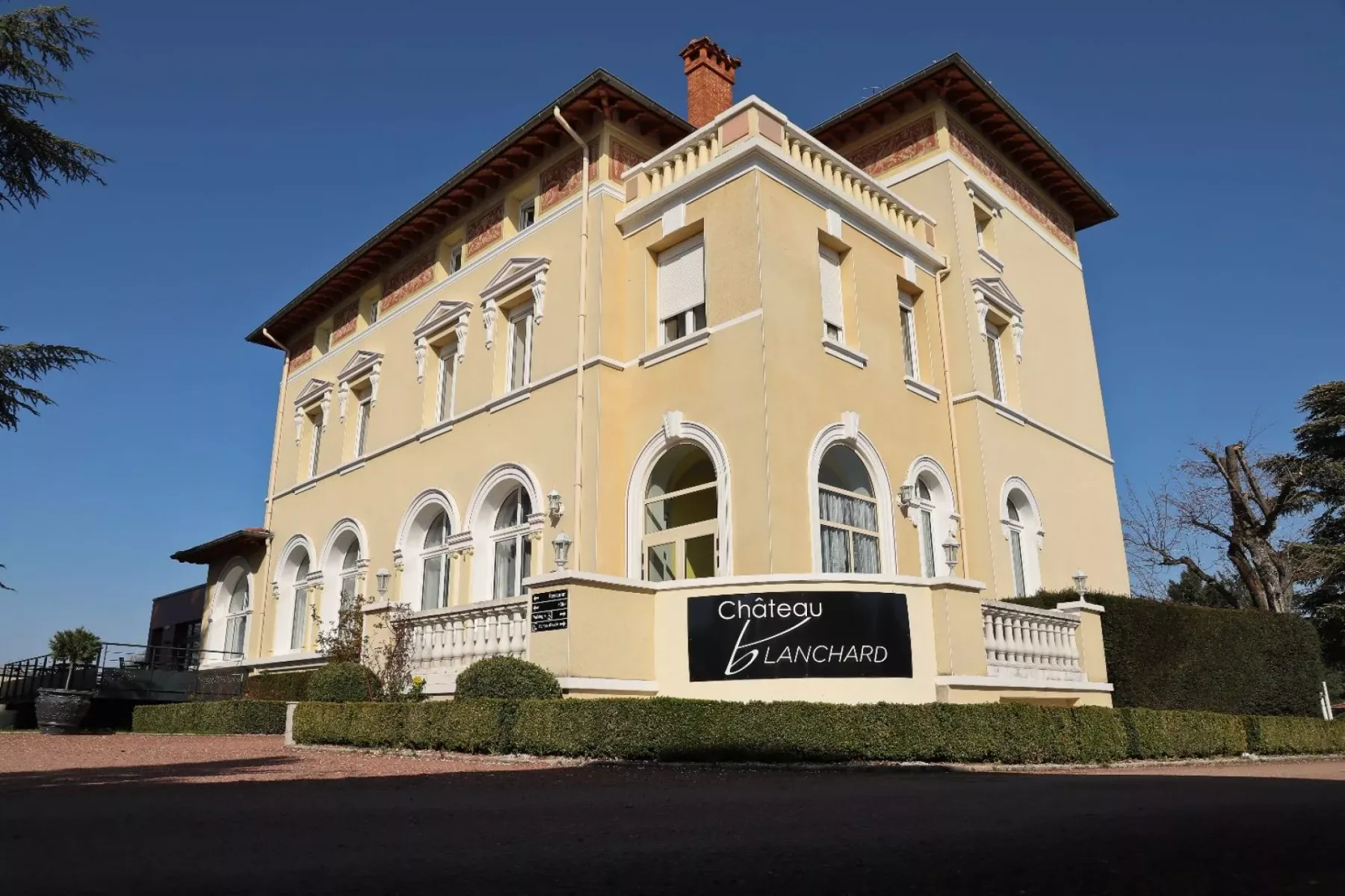 Château Blanchard, a 1920s building