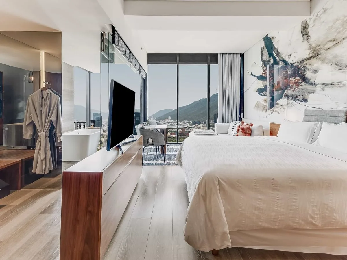 Habitación deluxe con una cama king