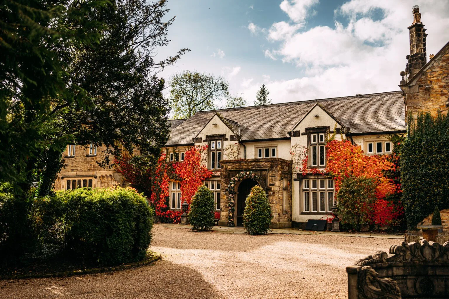 Exterior de Mitton Hall