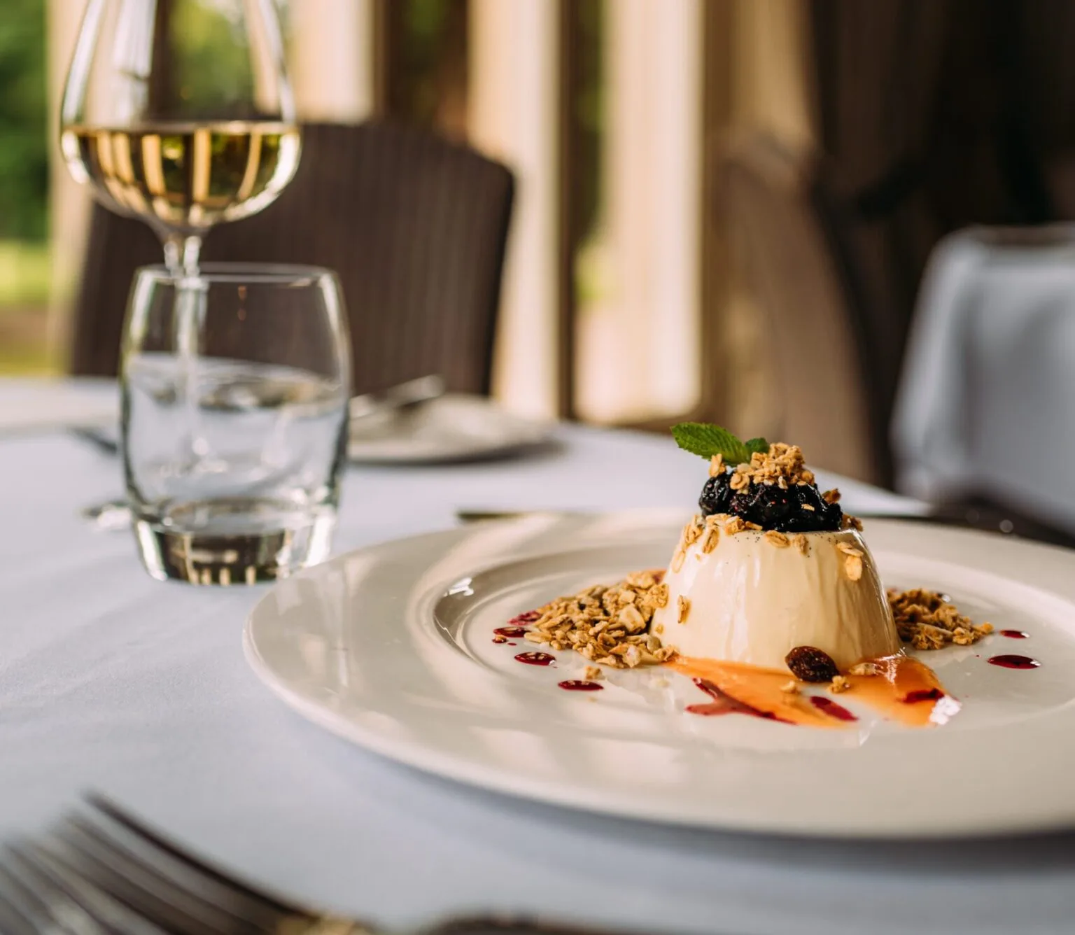 Food at Mitton Hall