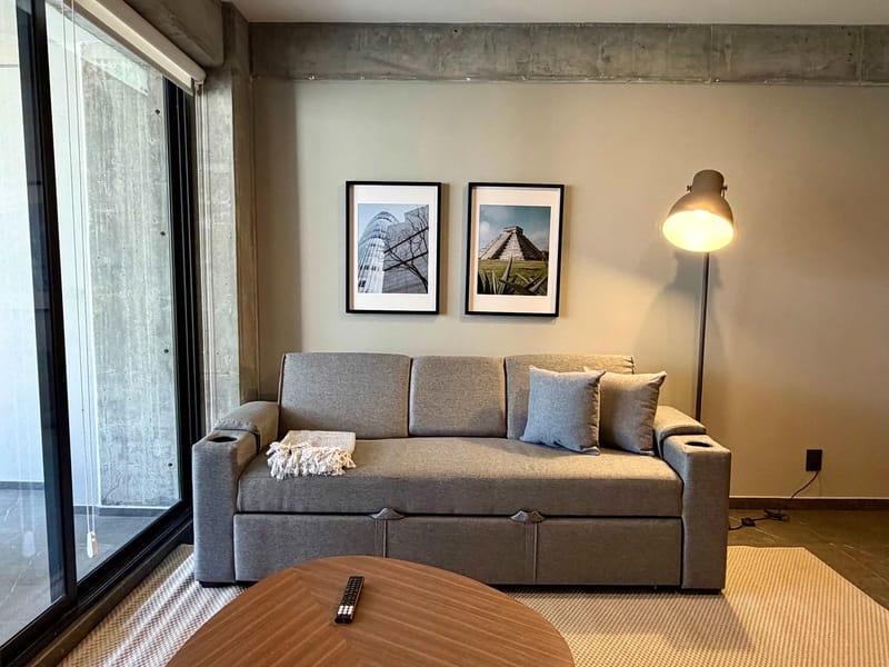 Modern & Cozy 1BR w/ Terrace in Tabacalera