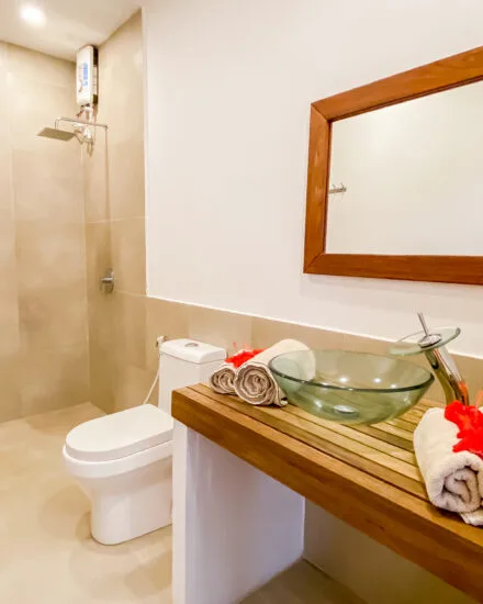 Baño de la habitación