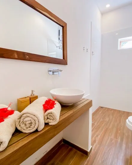 Baño de la habitación