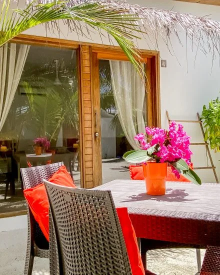 Habitación con vistas al jardín