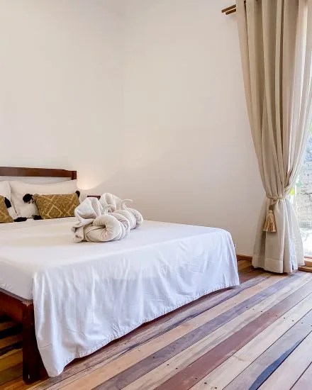 Cama de la habitación