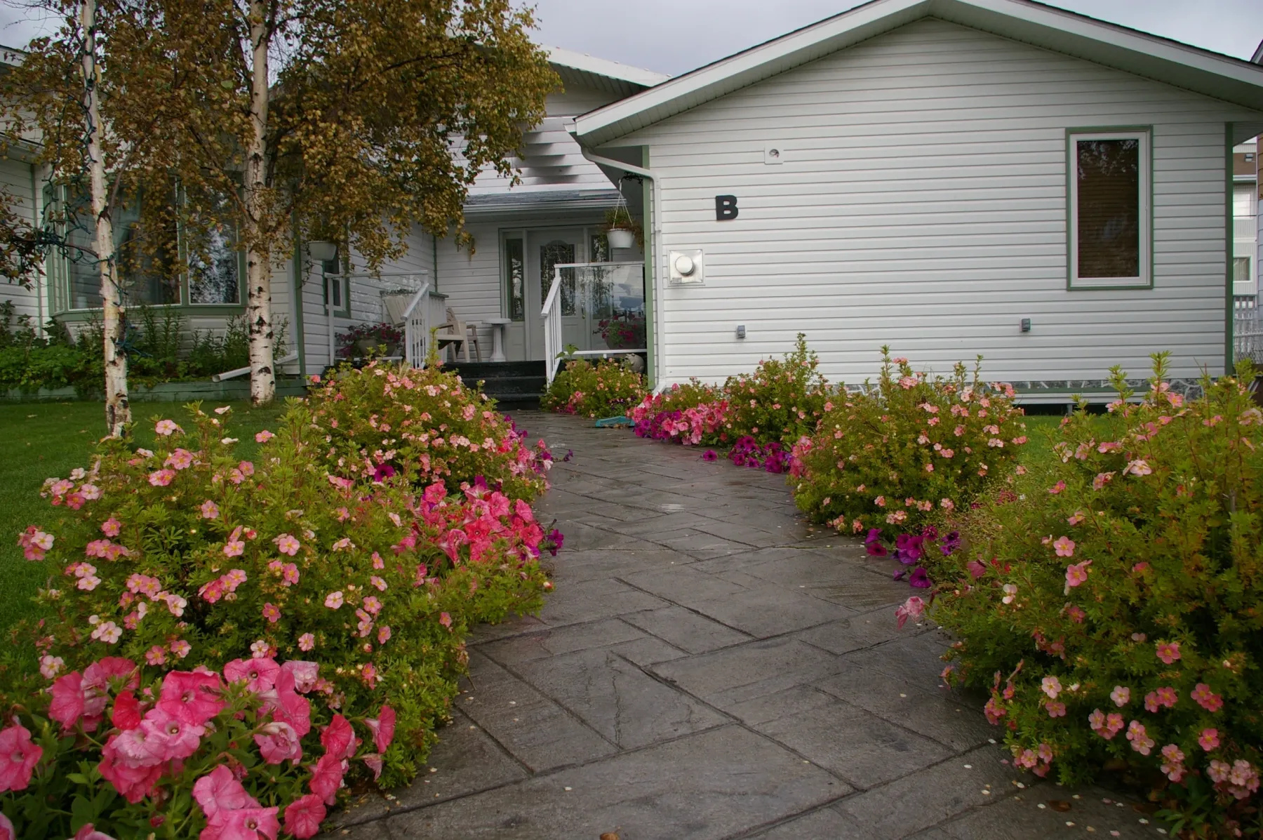 Vistas al patio de Embleton House