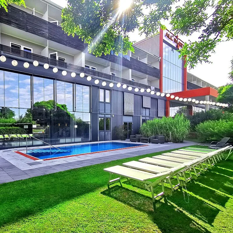 Zona de piscina