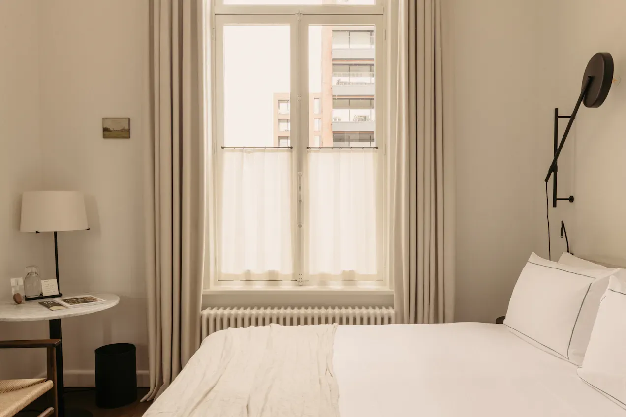 August hotel room