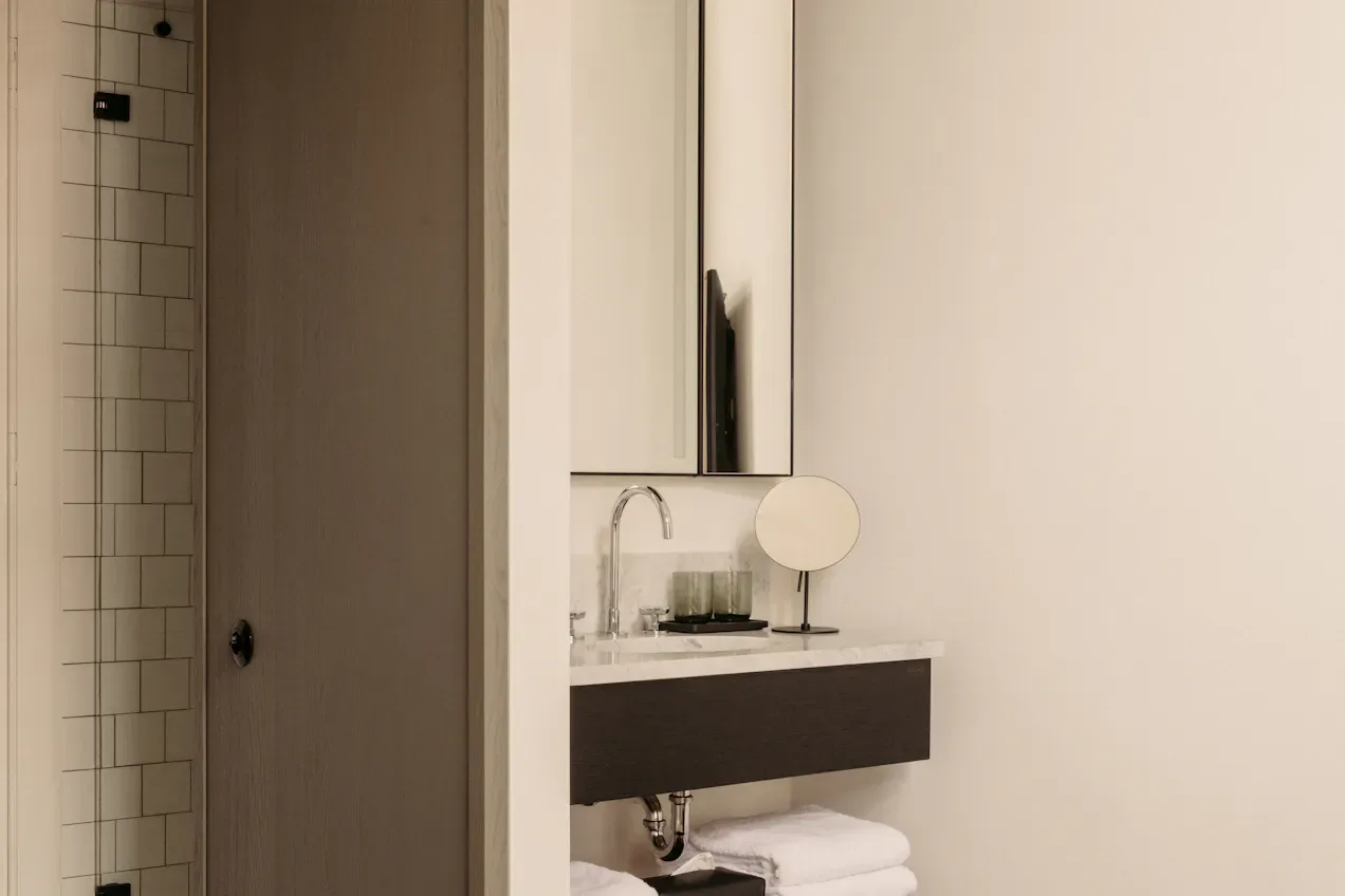 August hotel room