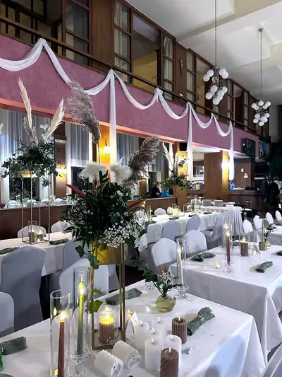 Hotel event and wedding space