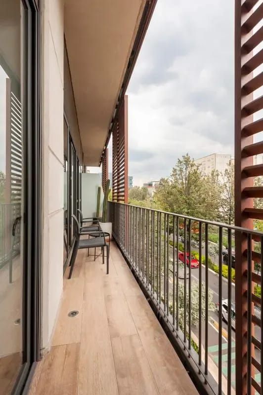 Enhanced 2BR with Balcony in Cuauhtémoc