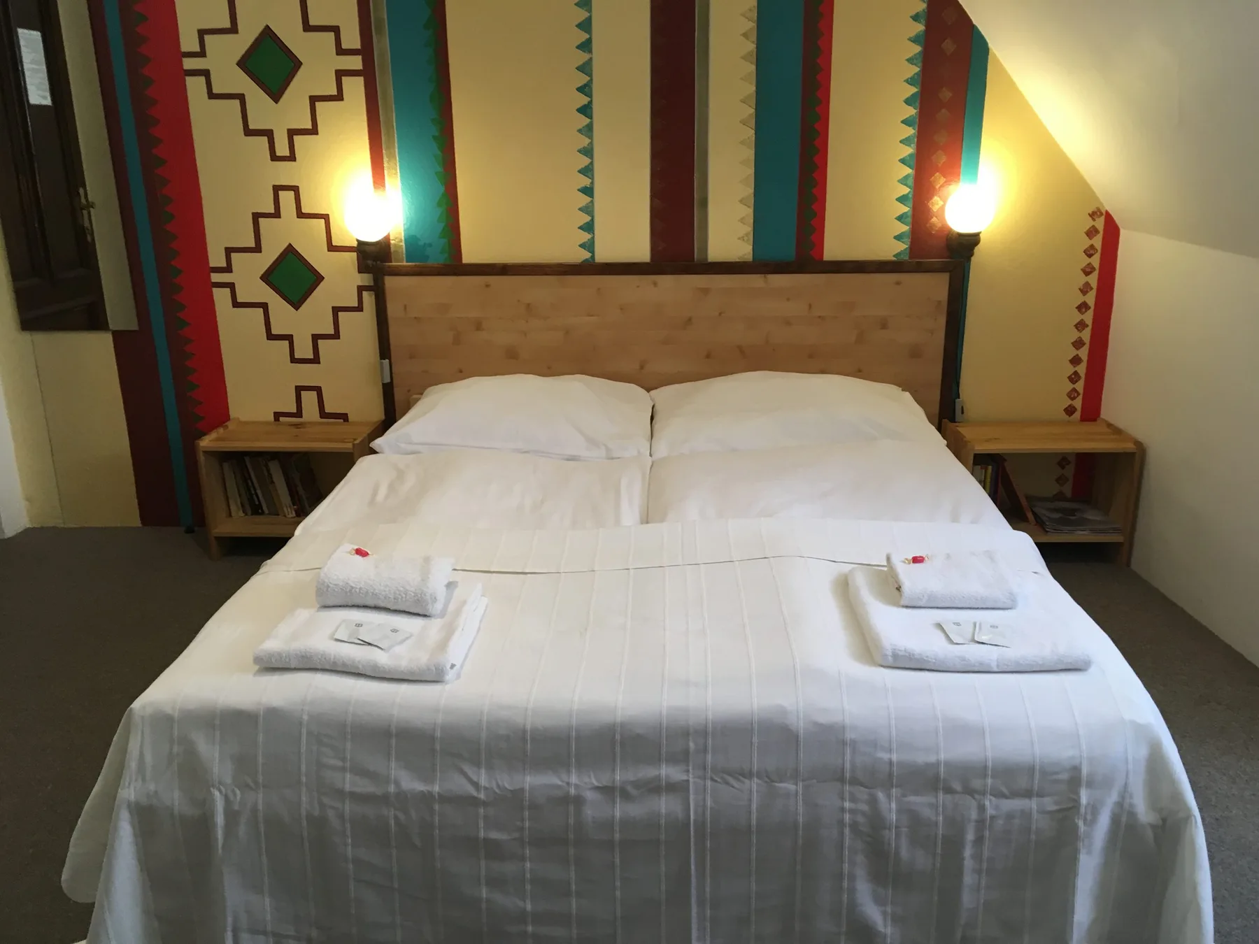 Double room with extra bed