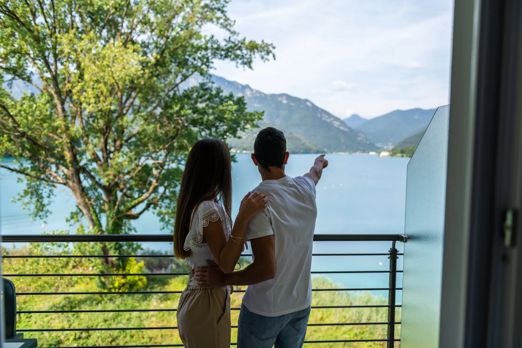 Hotel San Carlo on Lake Ledro