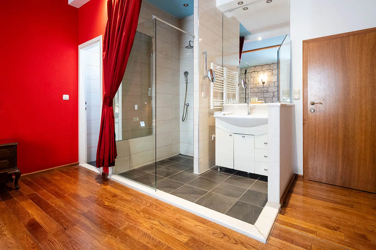 Baño del hotel