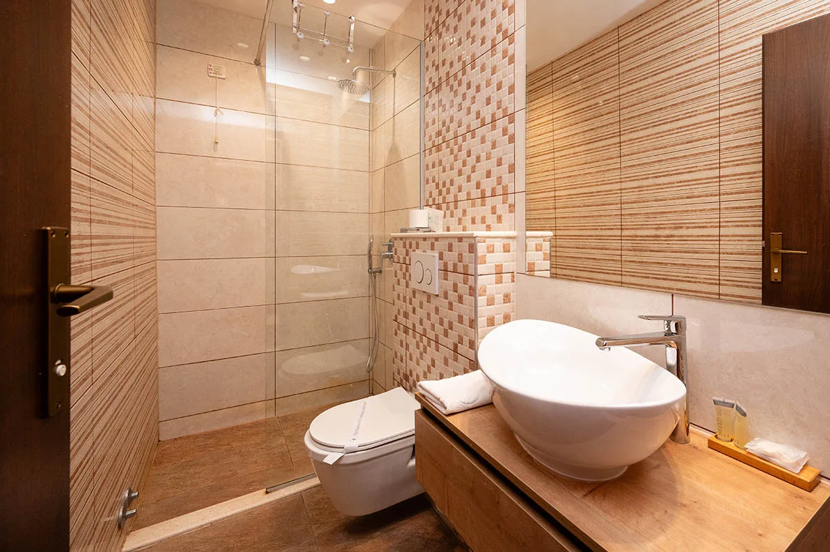 Baño del hotel