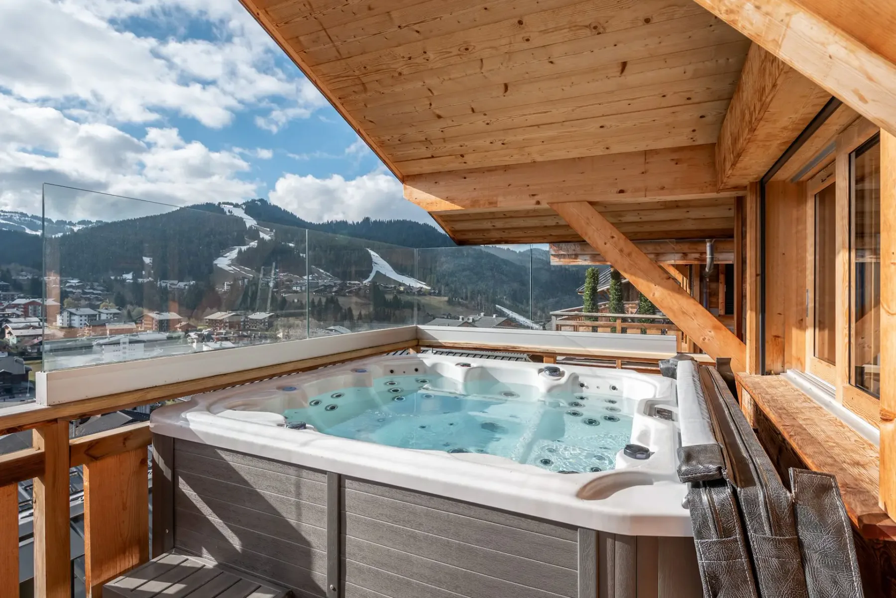 Large terrace mountain views mountain views chalet Floquet de Neu Les Gets