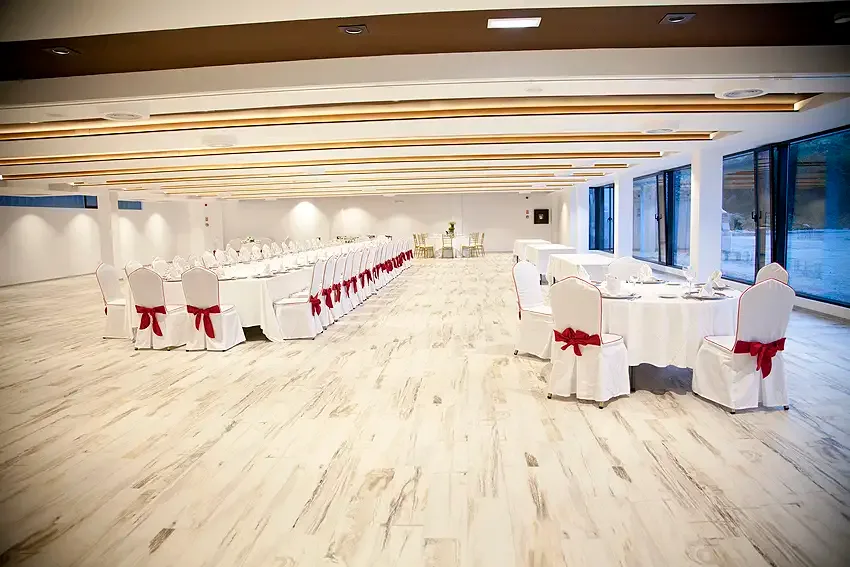 Hotel dining room
