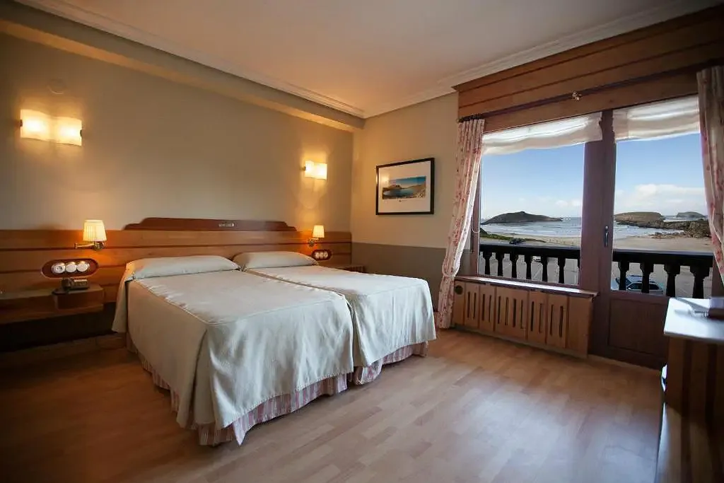 Guest room with sea views