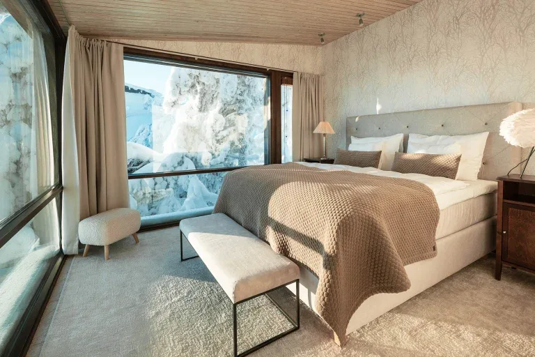 Dormitorio de la suite Ahma