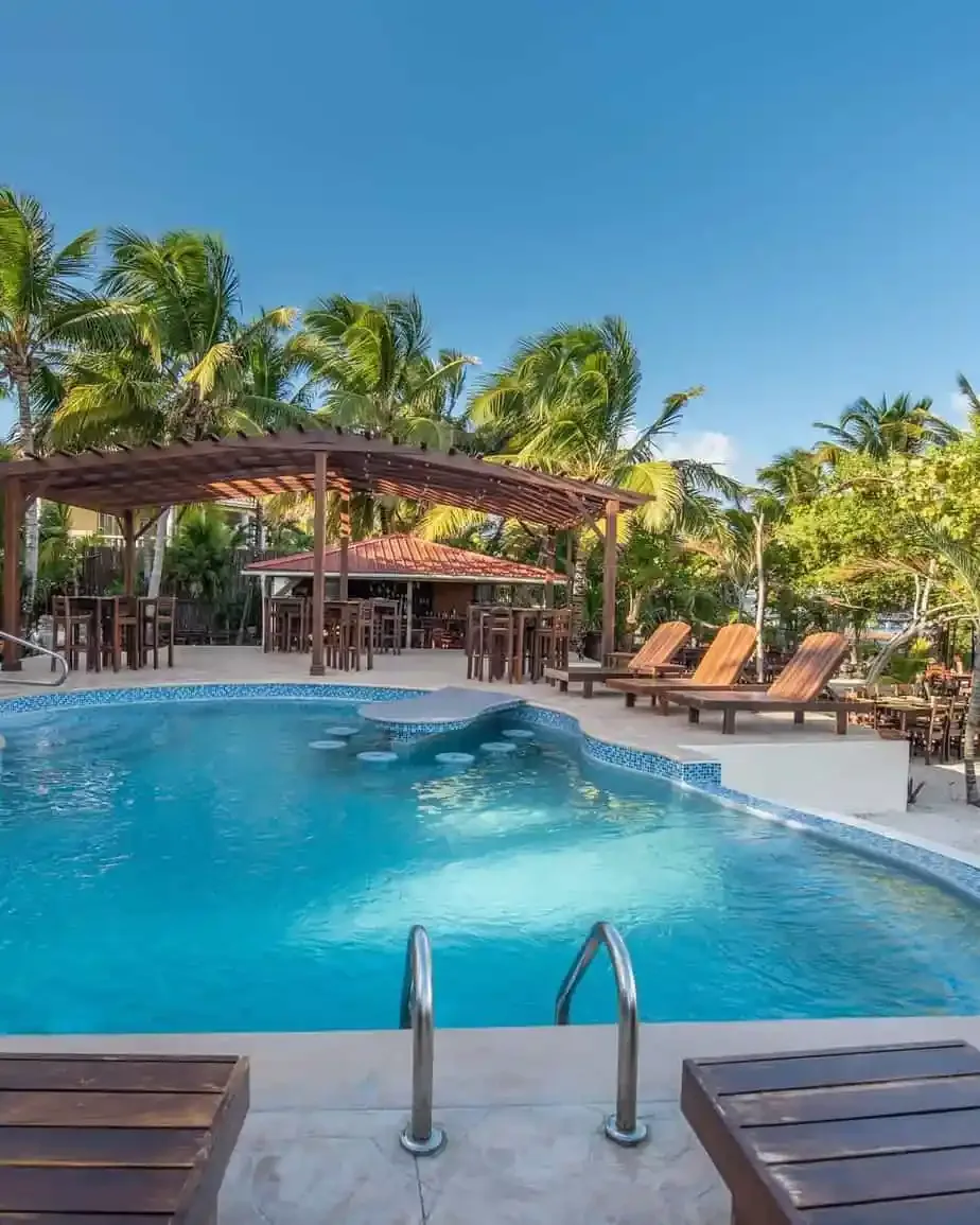 Pool area at Bella Vista Resort
