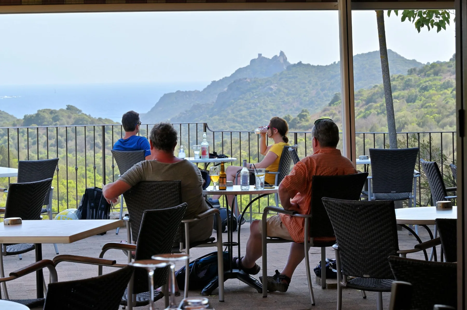 Auberge Coralli above Roccapina Bay