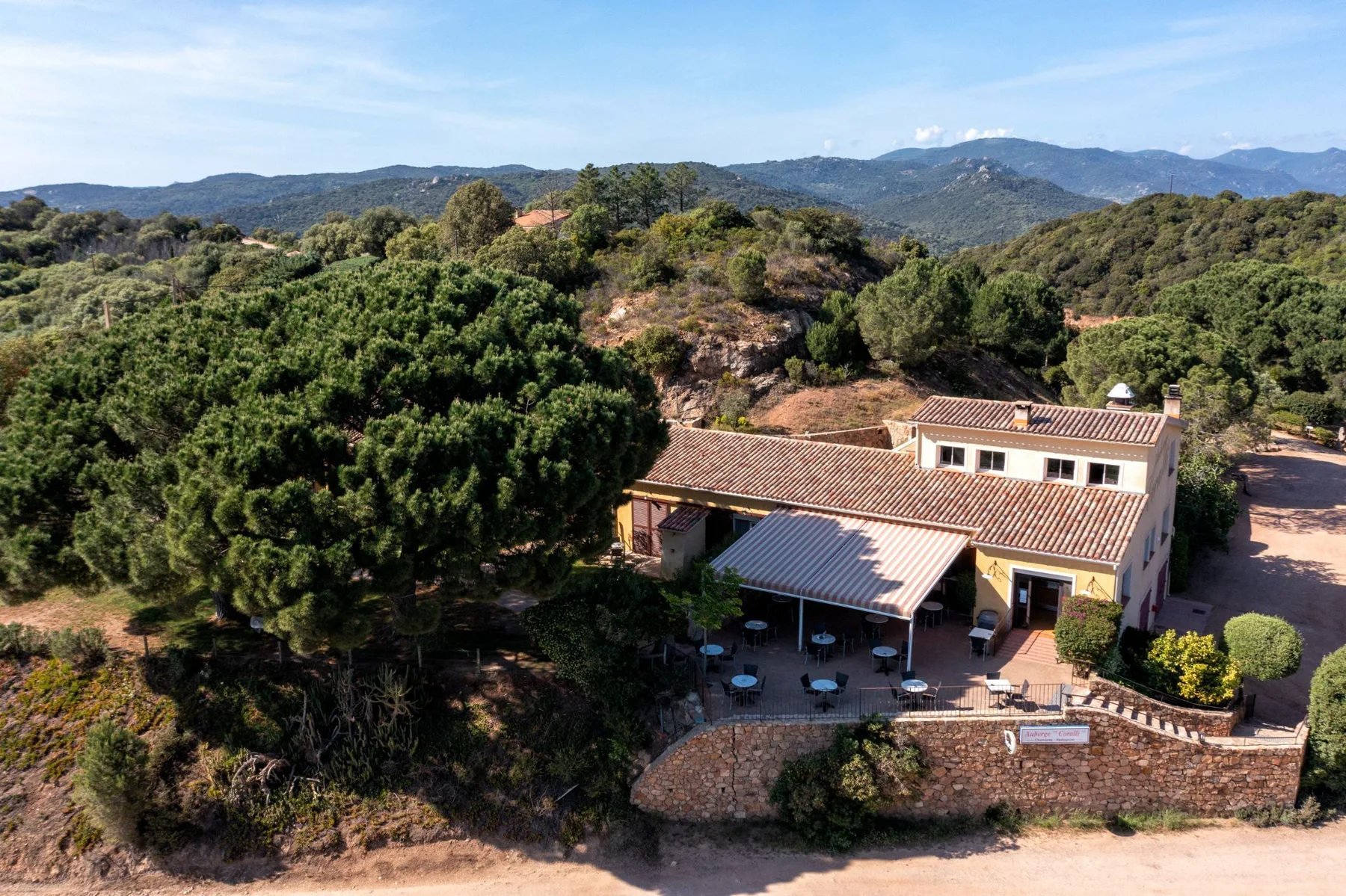 Auberge Coralli overlooking Roccapina