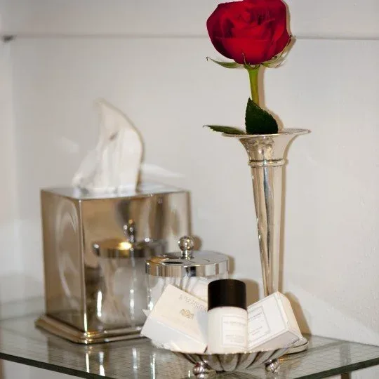 Guest bathroom amenities