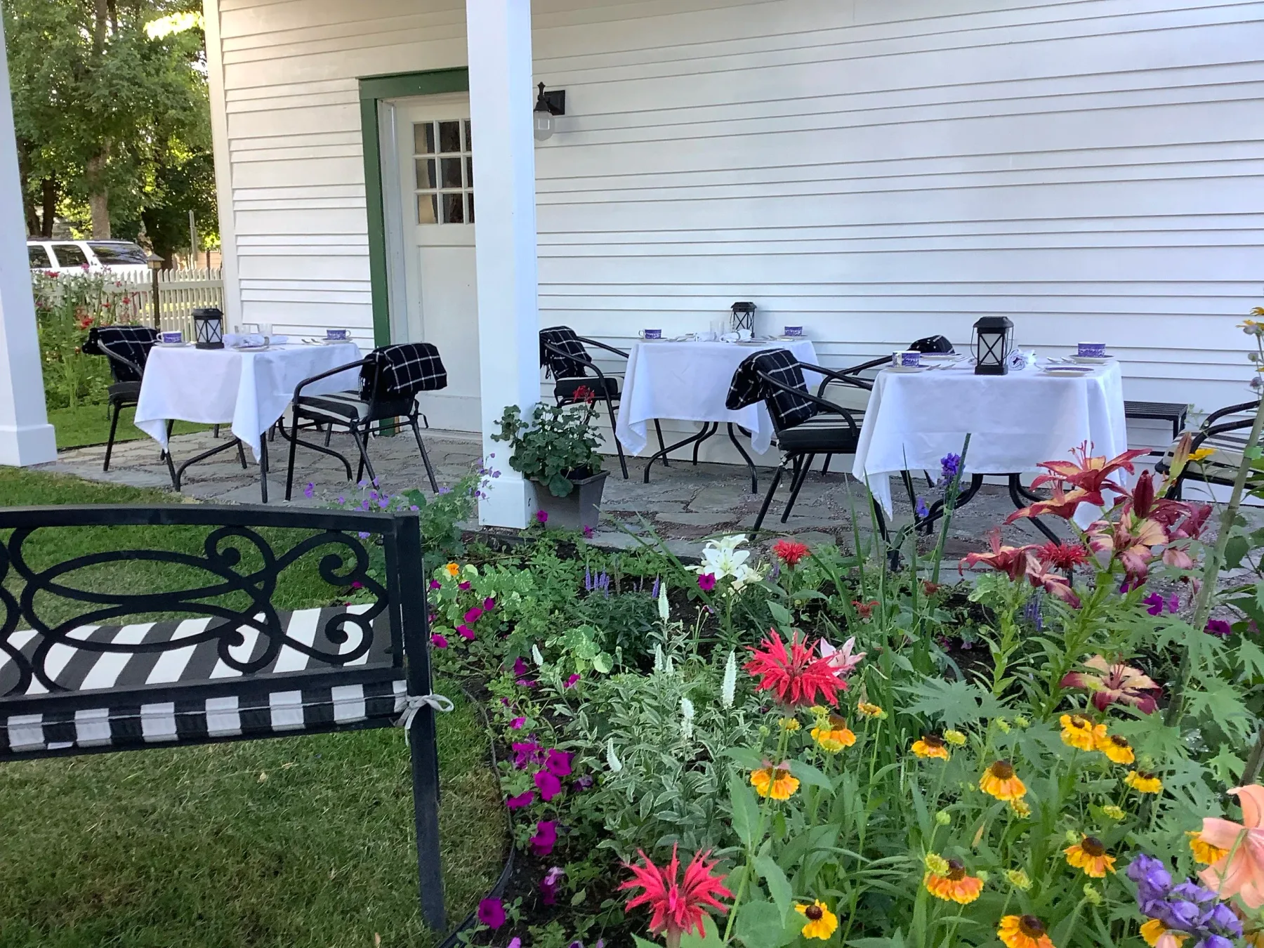 Garden terrace