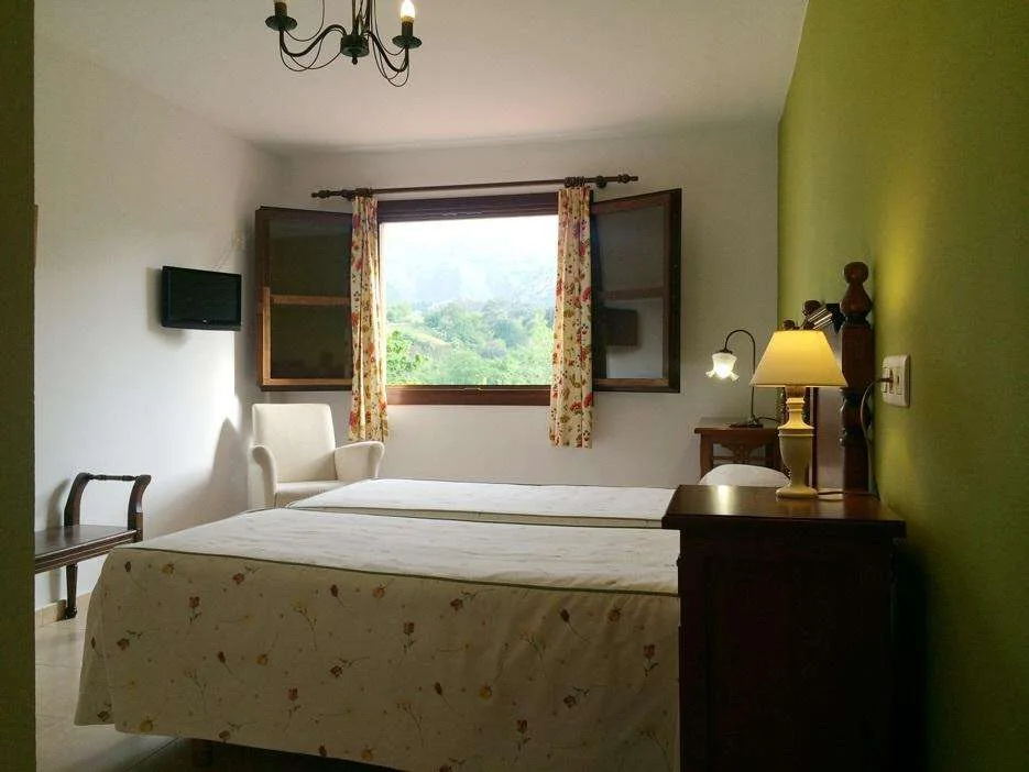 Twin room with views