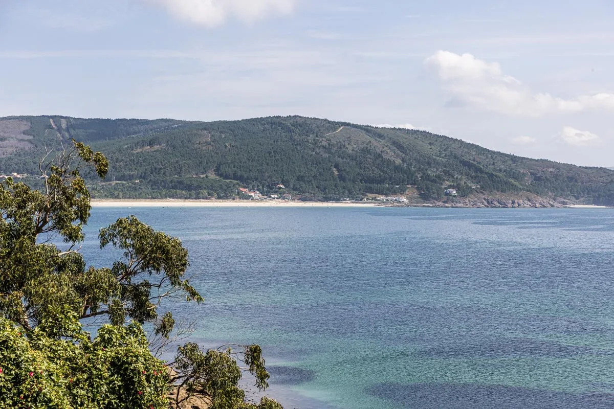 Vista hacia el mar