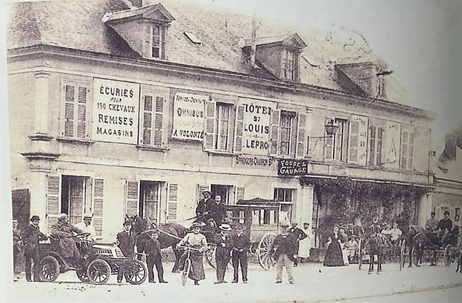 Edificio histórico del Relais Saint Louis