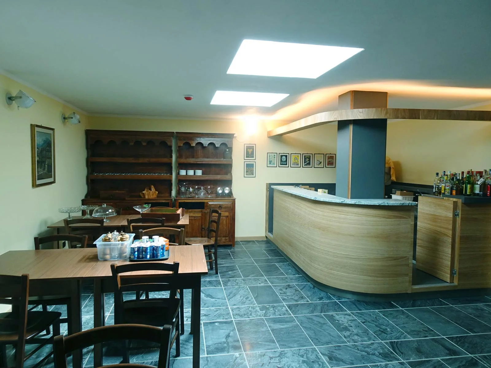 Hotel restaurant and bar