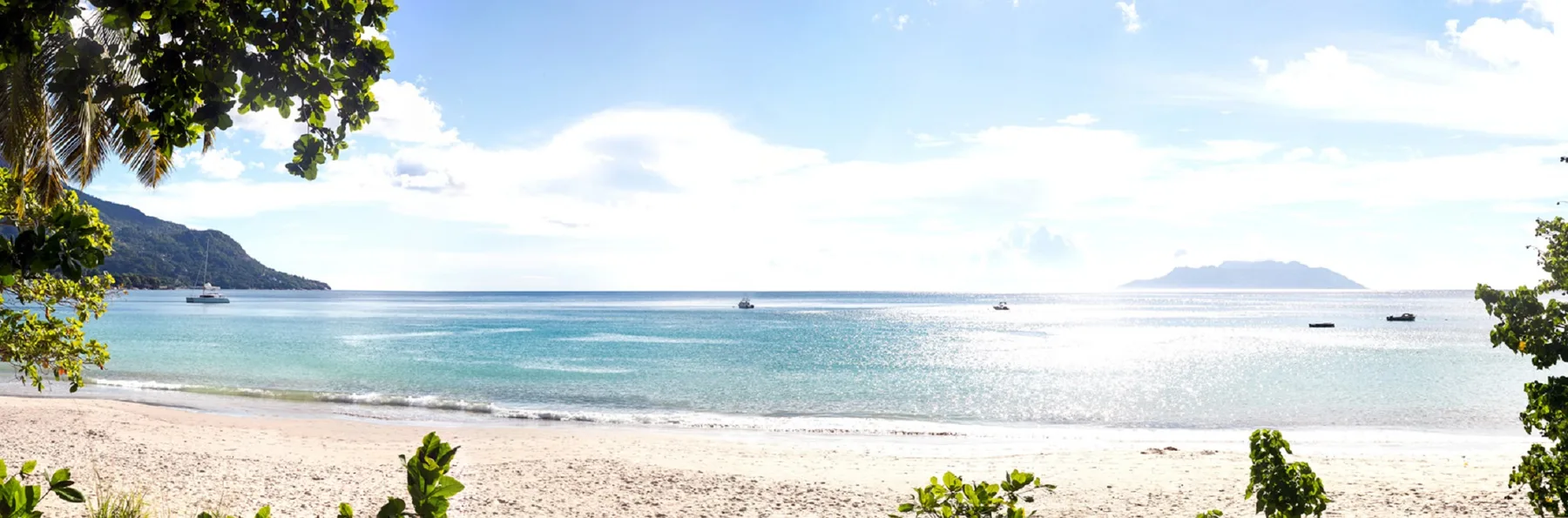 Vista de la playa