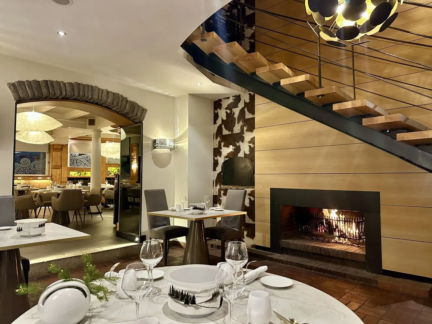 Comedor del restaurante Le France