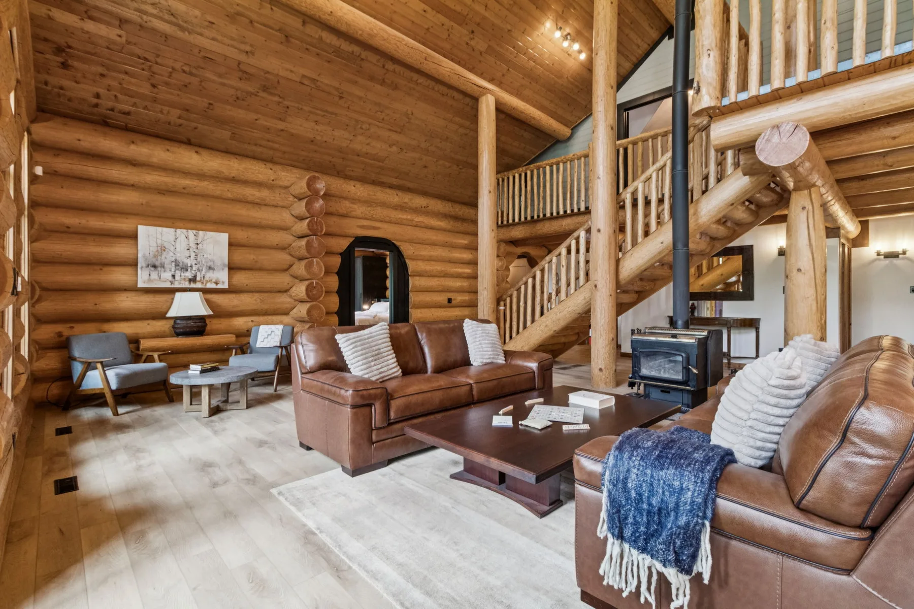 Nordegg Timber Estate – Luxury Log Home Retreat