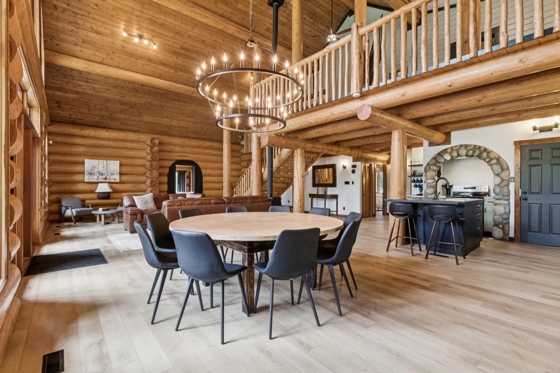 Nordegg Timber Estate – Luxury Log Home Retreat