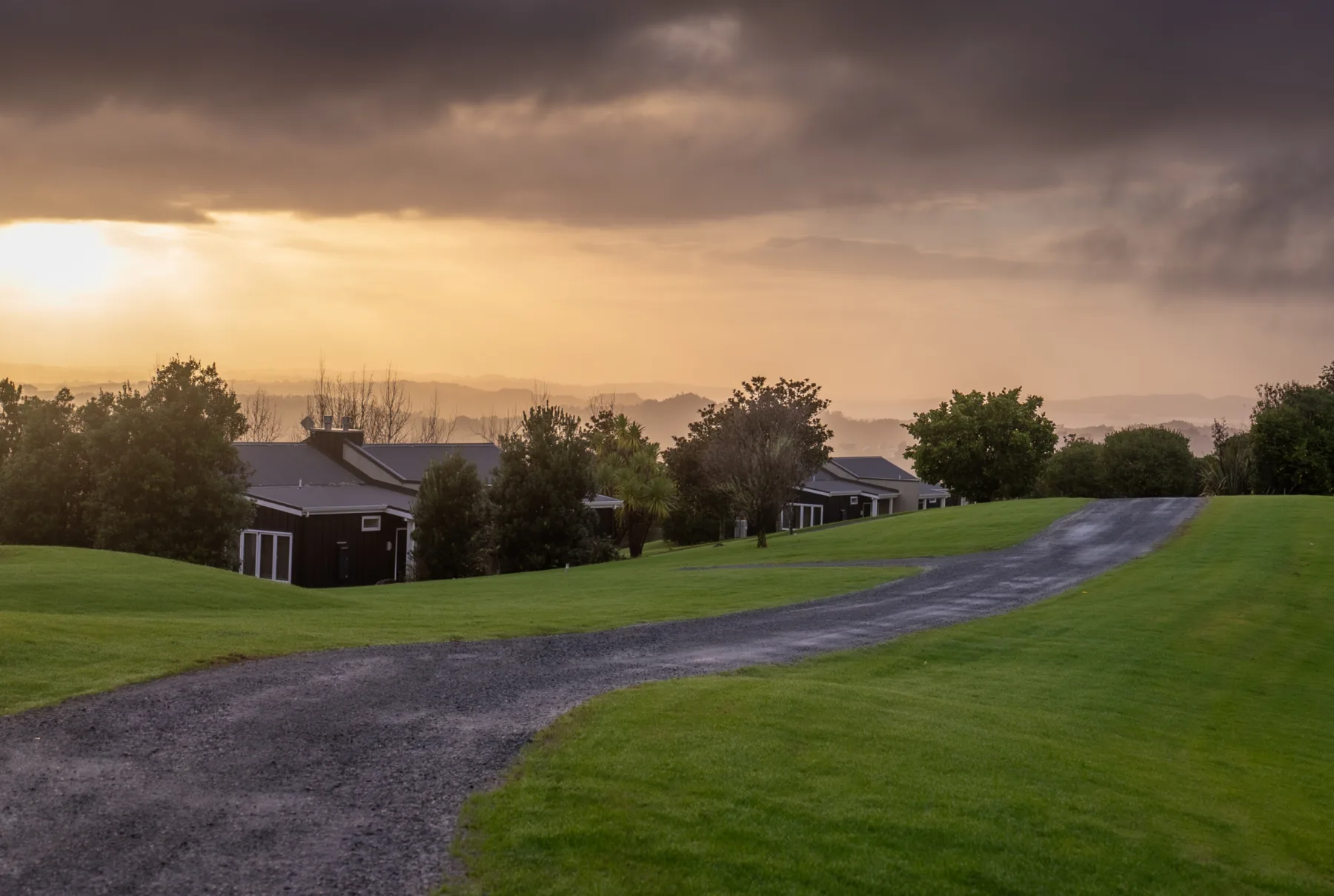 Exteriores de las villas de Woodhouse Mountain Lodge.