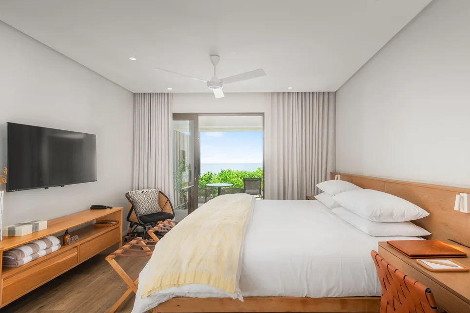 Habitación con vistas a la piscina