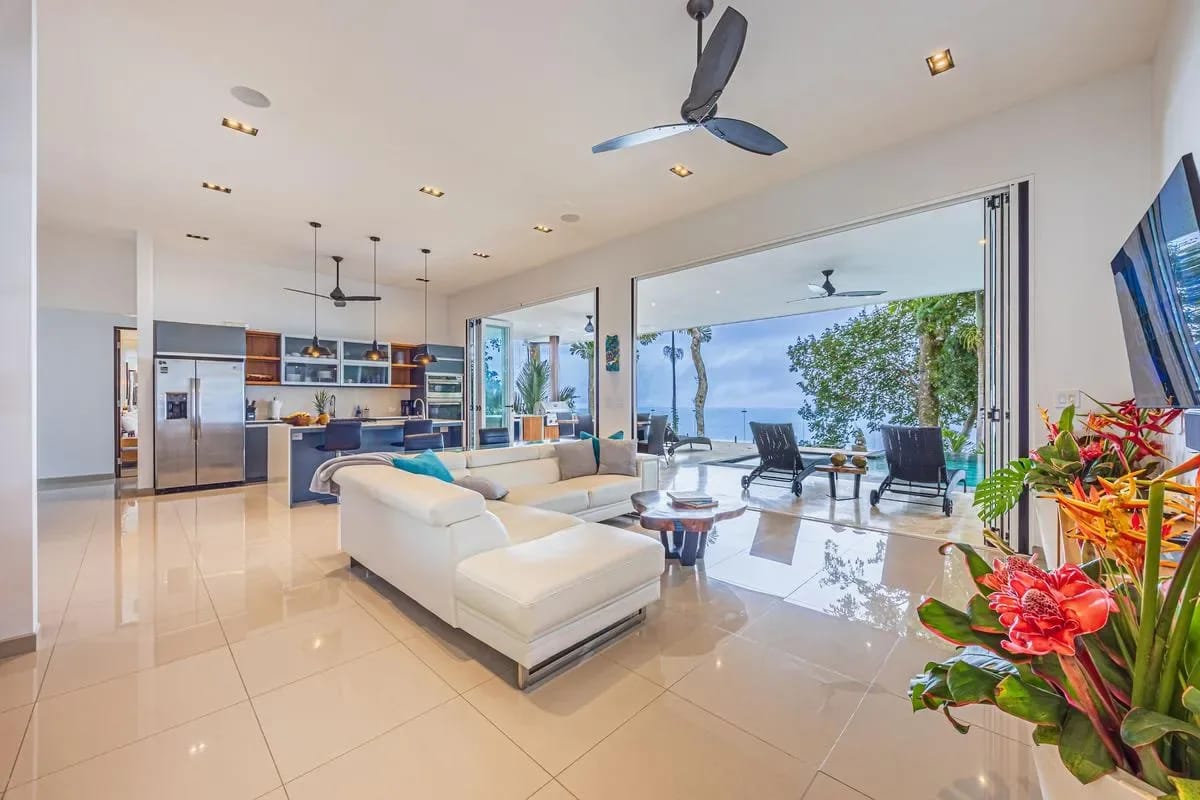 Luxury 3BR Rainforest Villa w/ Oceanview Pool