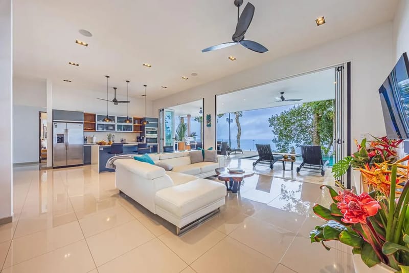 Luxury 3BR Rainforest Villa w/ Oceanview Pool