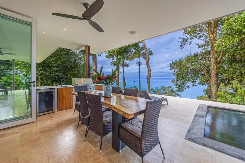 Luxury 3BR Rainforest Villa w/ Oceanview Pool