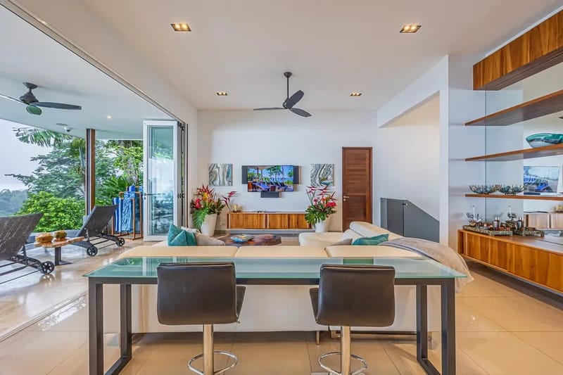 Luxury 3BR Rainforest Villa w/ Oceanview Pool