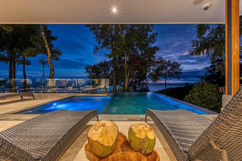 Luxury 3BR Rainforest Villa w/ Oceanview Pool