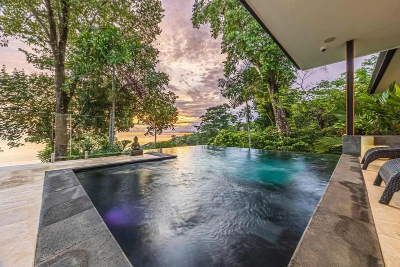 Luxury 3BR Rainforest Villa w/ Oceanview Pool