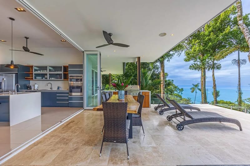Luxury 3BR Rainforest Villa w/ Oceanview Pool